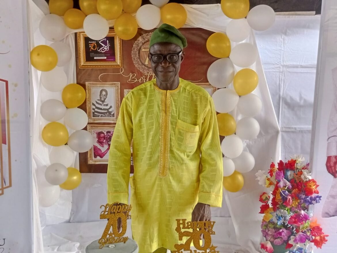 Jubilations as Children celebrate Sir Abubakar Adio Aderohunmu at 70