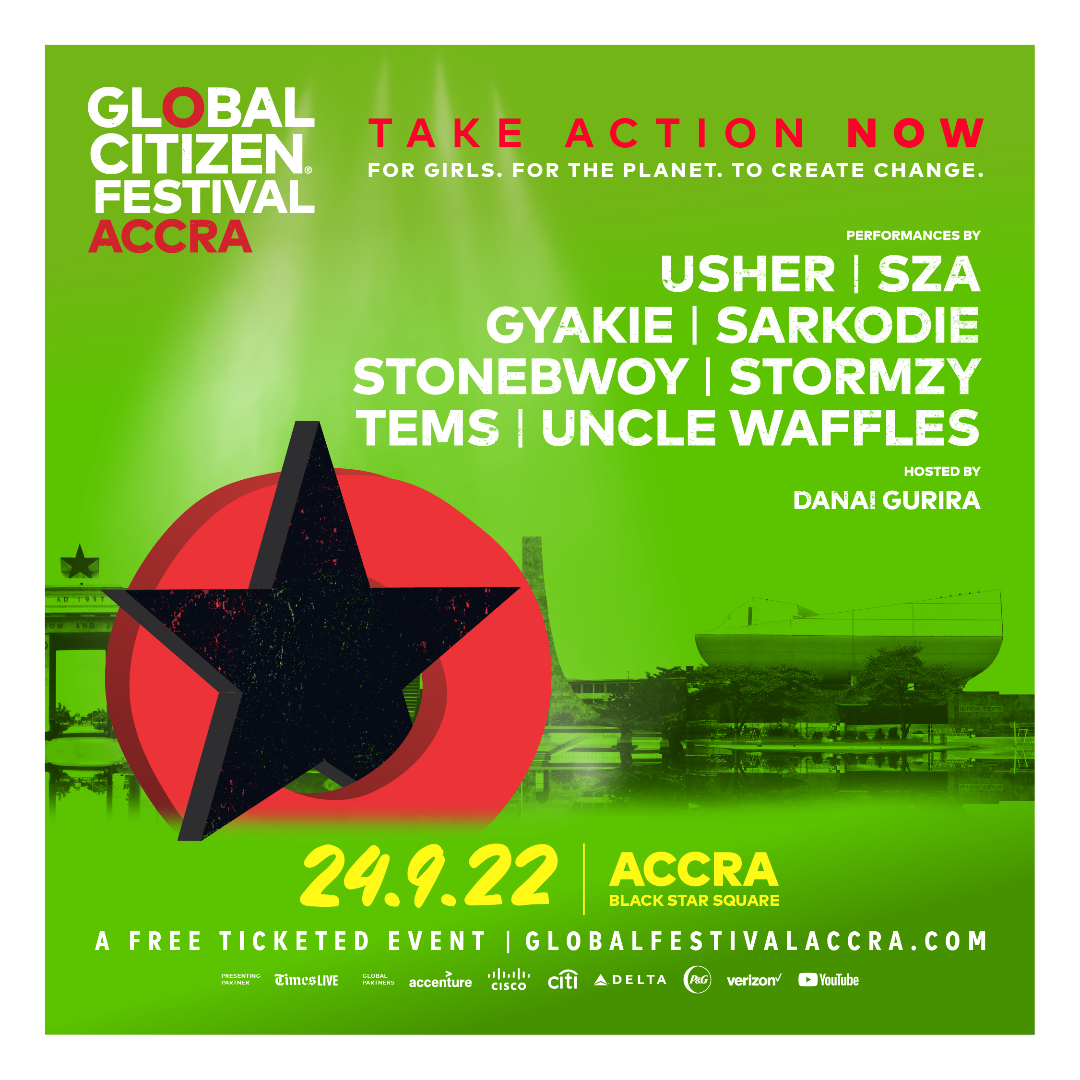 DANAI GURIRA TO HOST GLOBAL CITIZEN FESTIVAL: ACCRA ON SEPTEMBER 24