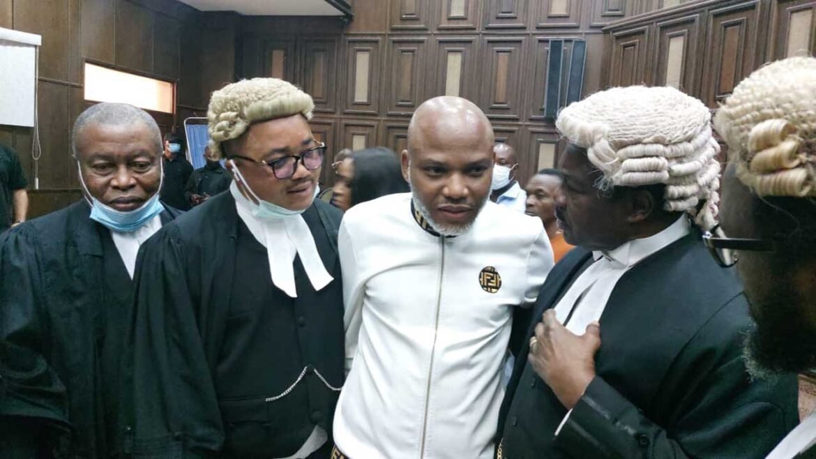 Court denies Nnamdi Kanu bail, grants accelerated hearing