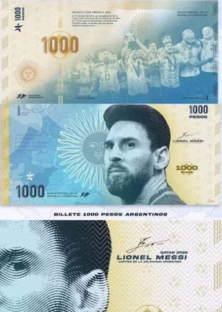 Pictorial: Argentina considers putting Messi’s face on banknote