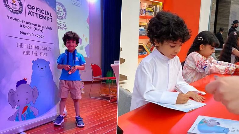 Abu Dhabi born Saeed AlMheiri becomes world’s youngest author