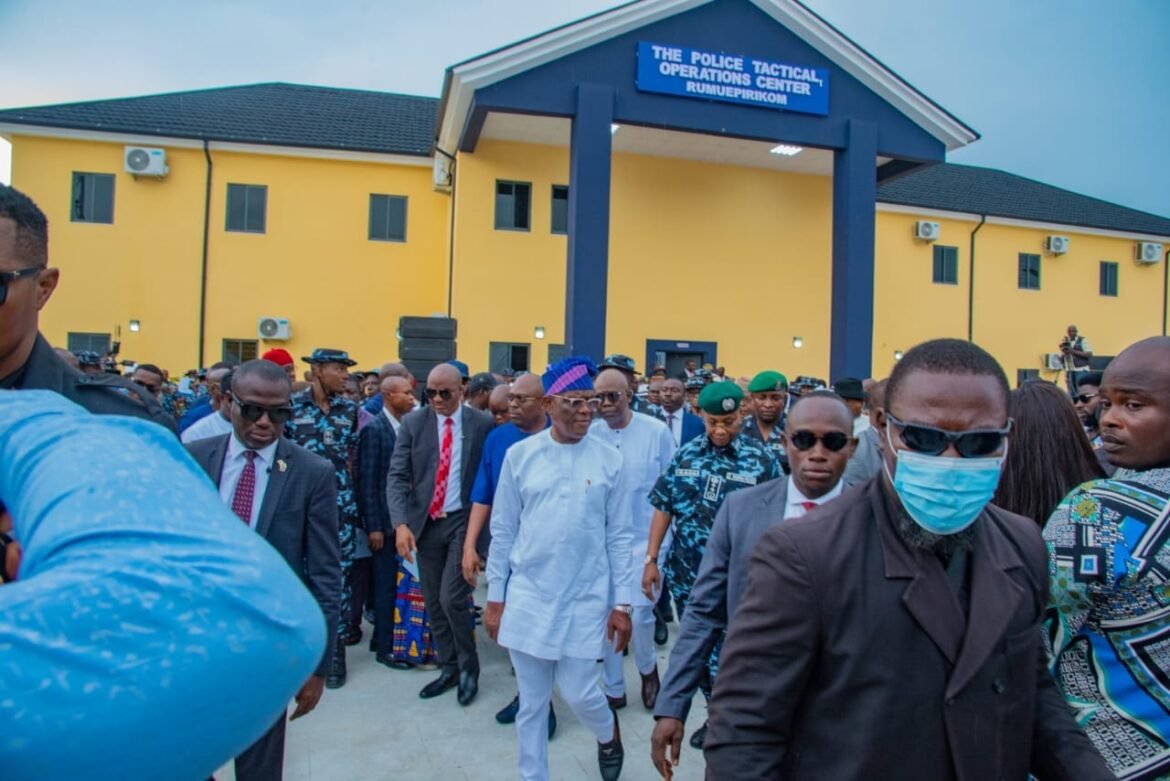 IGP JOINS RIVERS GOVERNOR IN PORT HARCOURT, COMMISSIONS POLICE TACTICAL OPERATIONS CENTRE