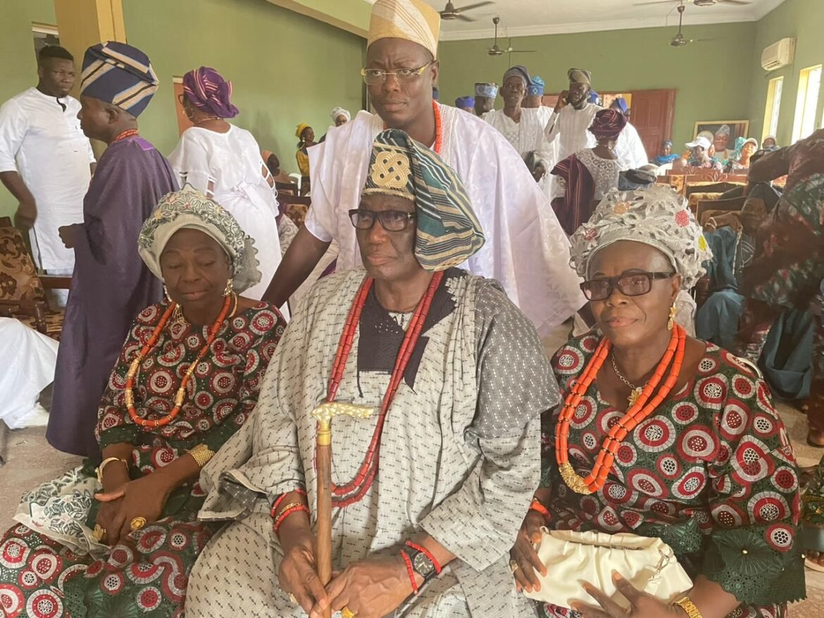 Here is High Chief Shamusideen Koleosho, Balogun of Ijaiye Obirinti Gbagura Abeokuta