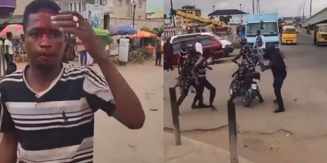 Viral video: Lagos police detain officers for brutalising Okada man