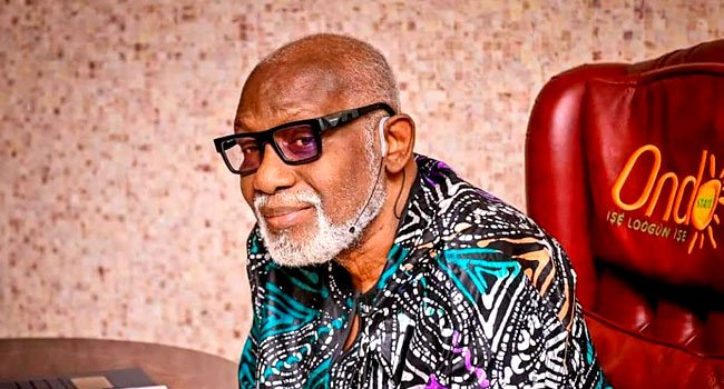 Alleged death: Akeredolu is alive, Ondo APC tells Nigerians