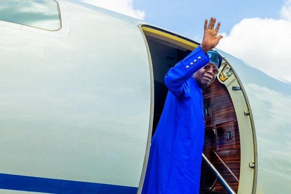 Photo: President Bola Tinubu off to France for summit