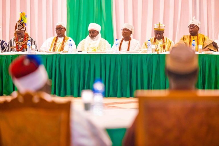 Tinubu Hosts Ooni, Other Traditional Rulers In Aso Rock