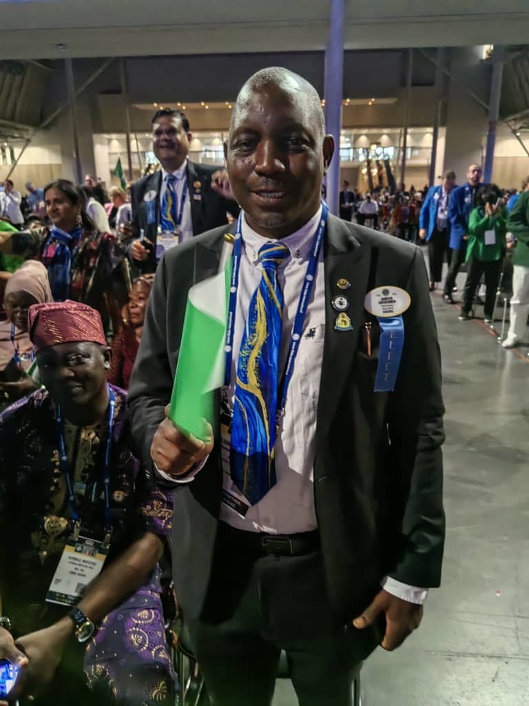 Jubilation as Lion Samson Abodunrin becomes District Governor 404B-4