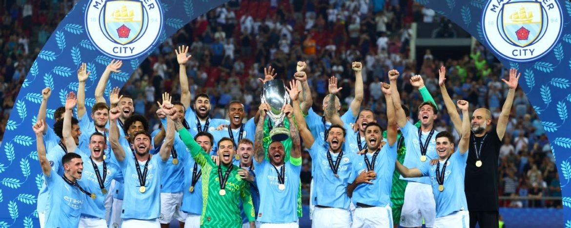 Manchester City beat Sevilla, win UEFA Super cup  on penalties