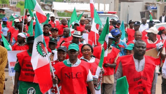 Indefinite strike: Labour protests as FG threatens union leaders with contempt charge