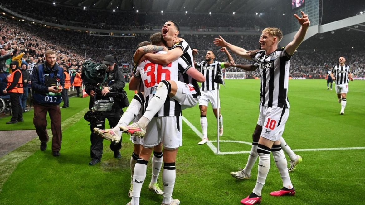 Newcastle humiliate PSG 4-1 on ‘historic’ Champions League night