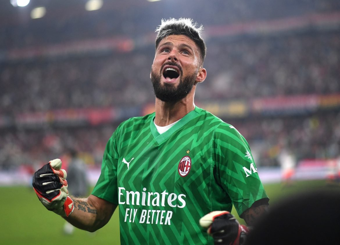 AC Milan include Giroud in goalkeepers list after Genoa heroics