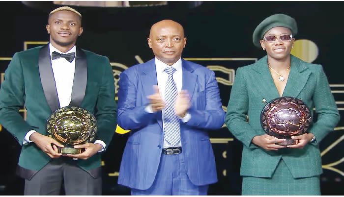 Nigeria’s Osimhen, Oshoala win big at 2023 CAF Awards