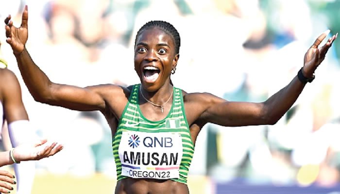 Tobi Amusan sets new 60m hurdle record