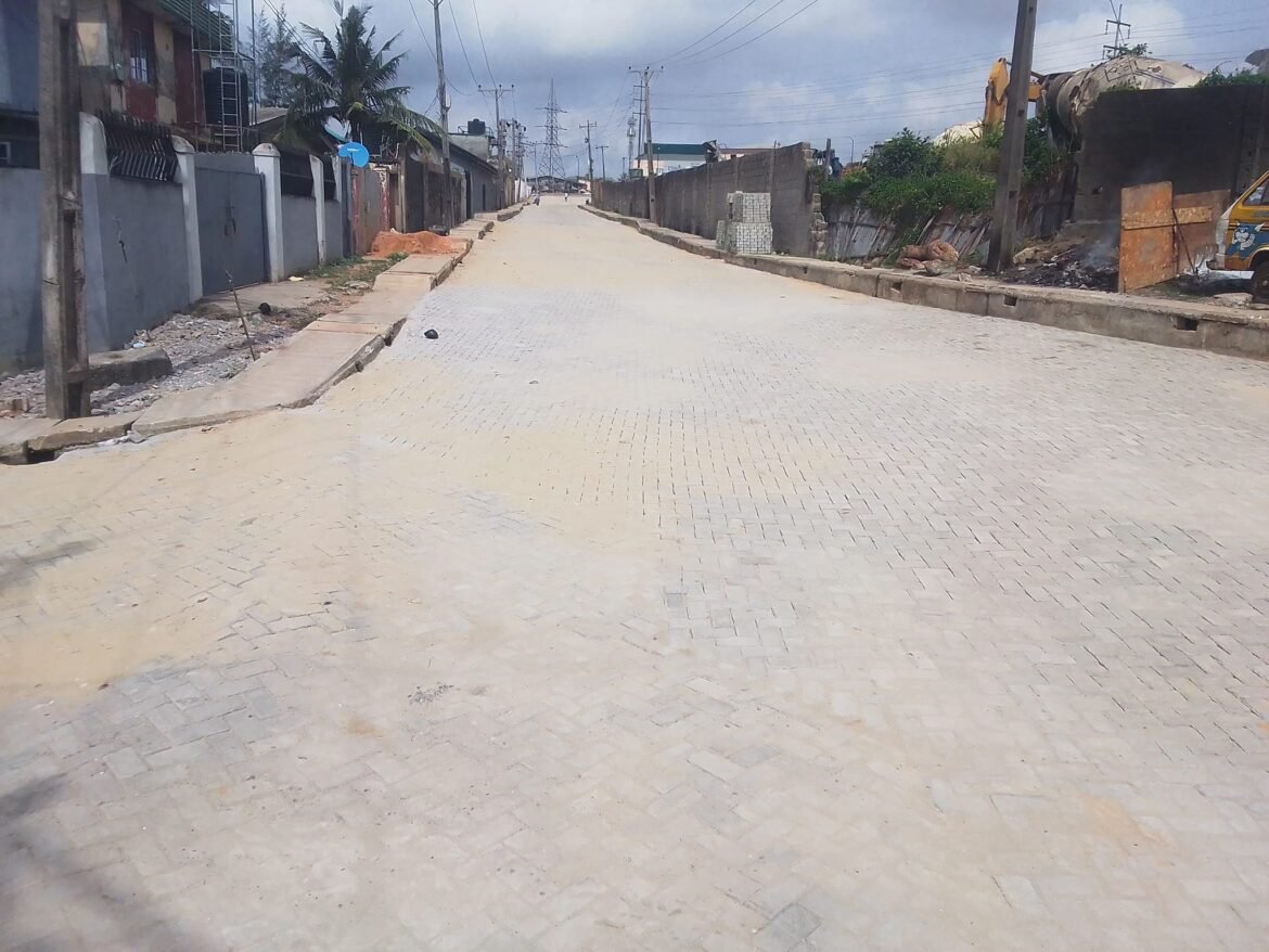 Johnson Babatunde constructs two new roads in Orile Agege