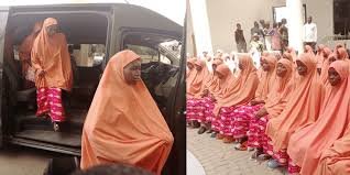 Photo: Rescued 137 Kaduna schoolchildren arrive govt house