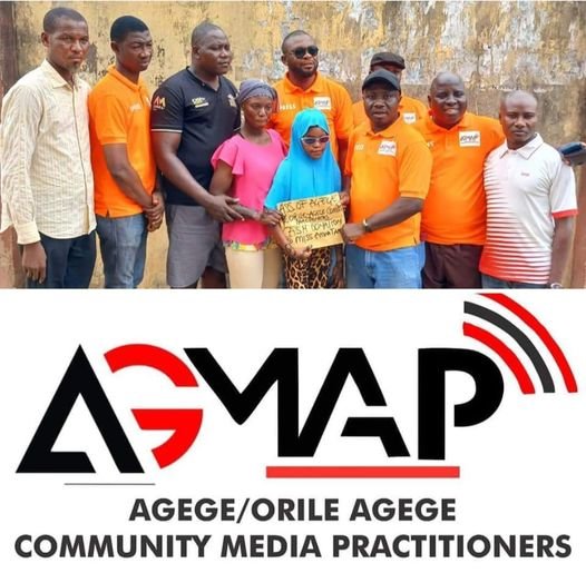 Agege Media Practitioners show love to Aminat Alege, School girl hit by Police Teargas canister.