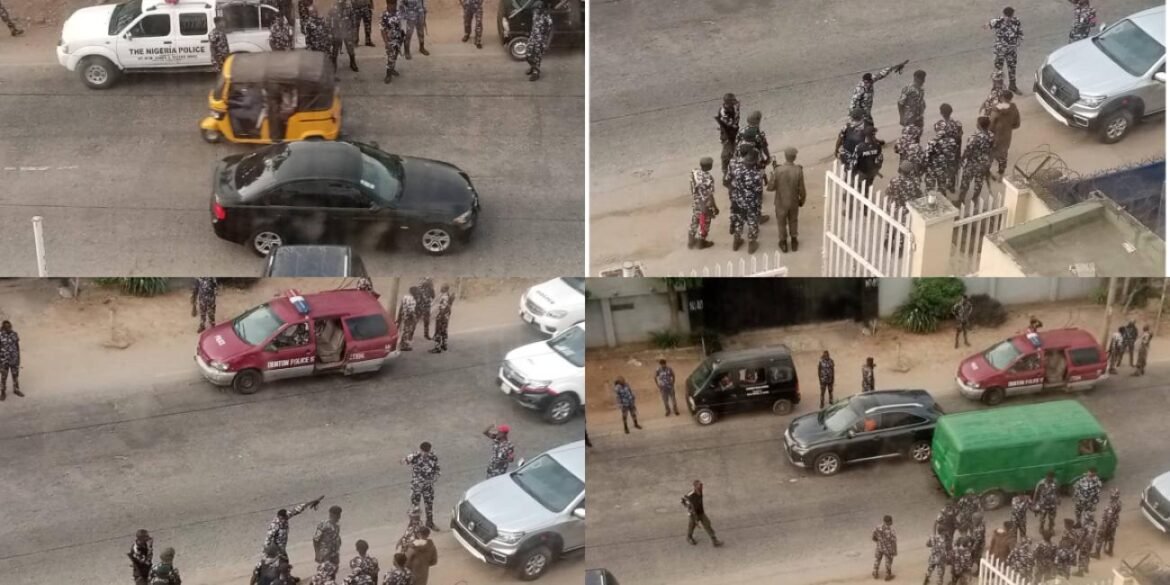 Police invade CDHR office in Lagos