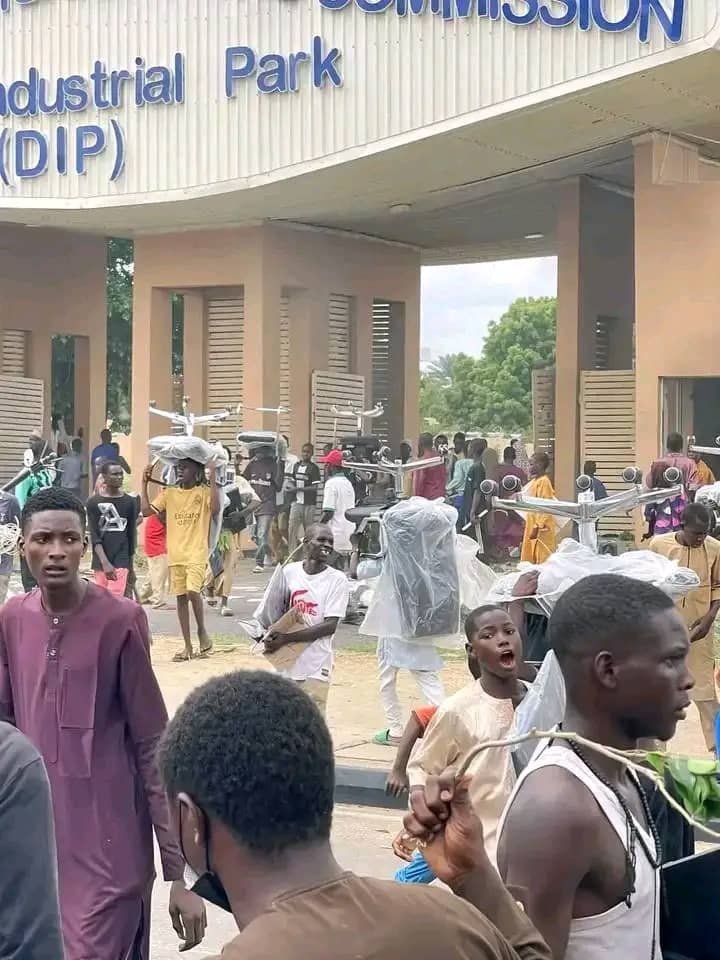 Hunger Protest: Hoodlums loot, vandalise NCC building in Kano