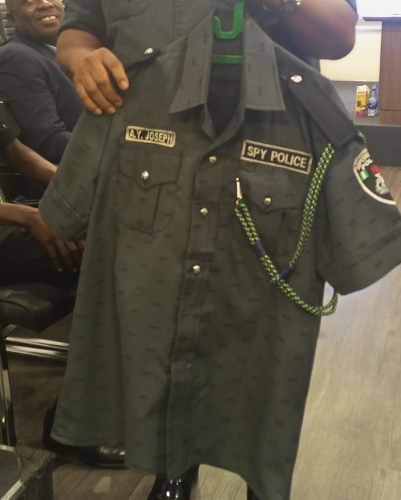 IG approves standard uniform, kits for spy police