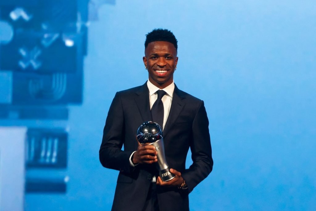 Real Madrid’s Vinicius wins FIFA Best Men’s Player of the Year